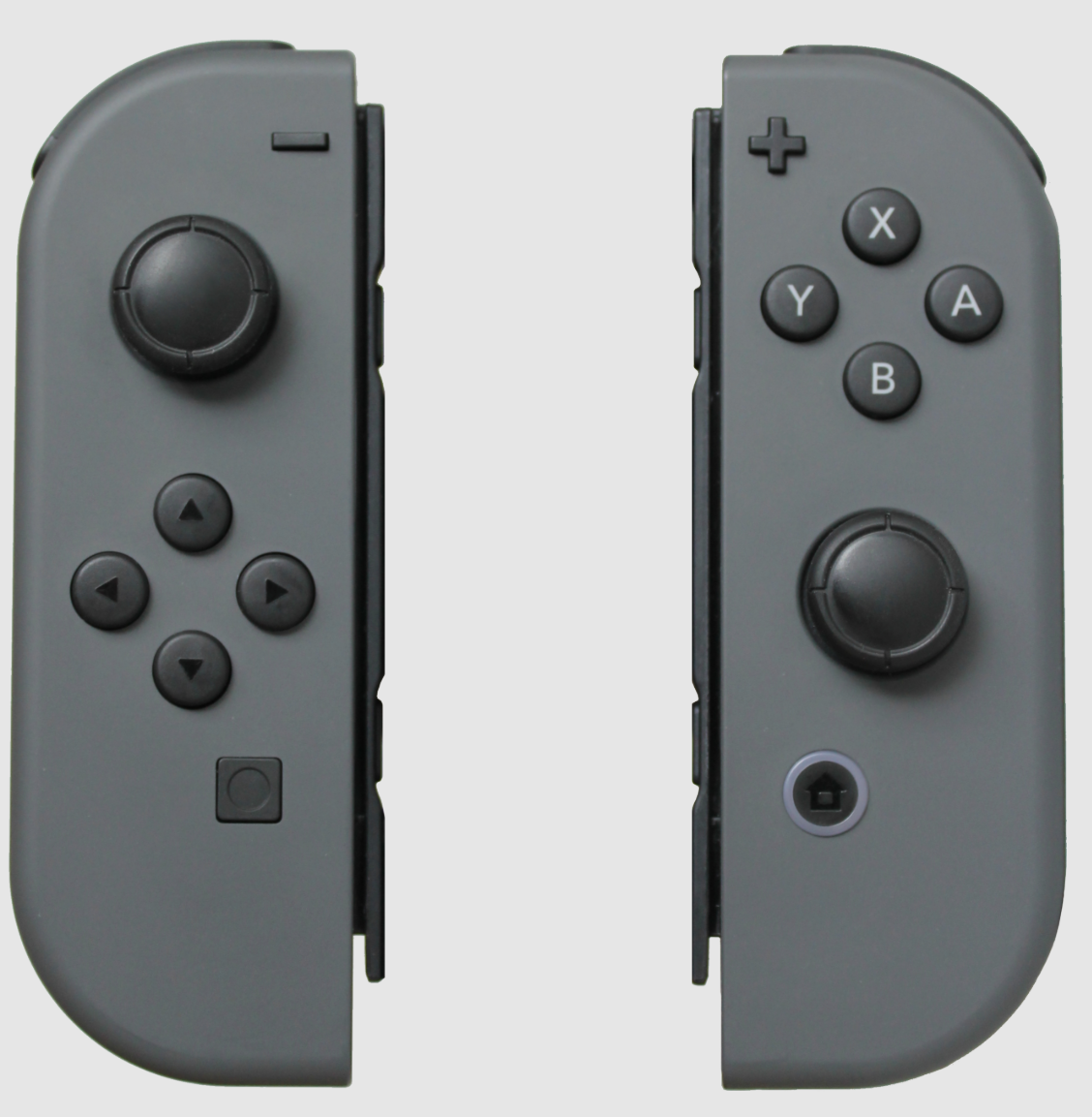 A pair of Joy-Con controllers